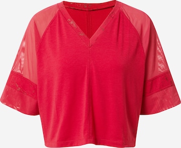 T-shirt fonctionnel PUMA en rouge : devant