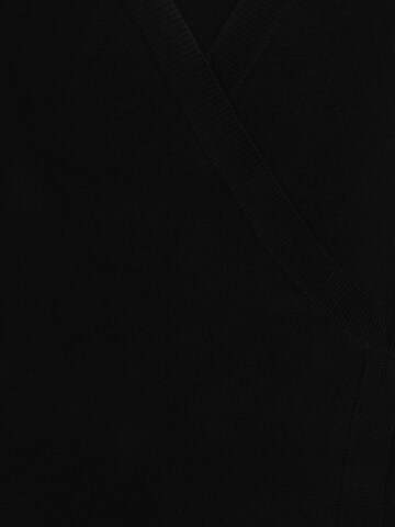 Y.A.S Petite Stickad klänning 'HALTON' i svart