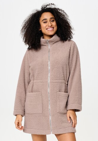 LingaDore Ochtendjas in Beige: voorkant
