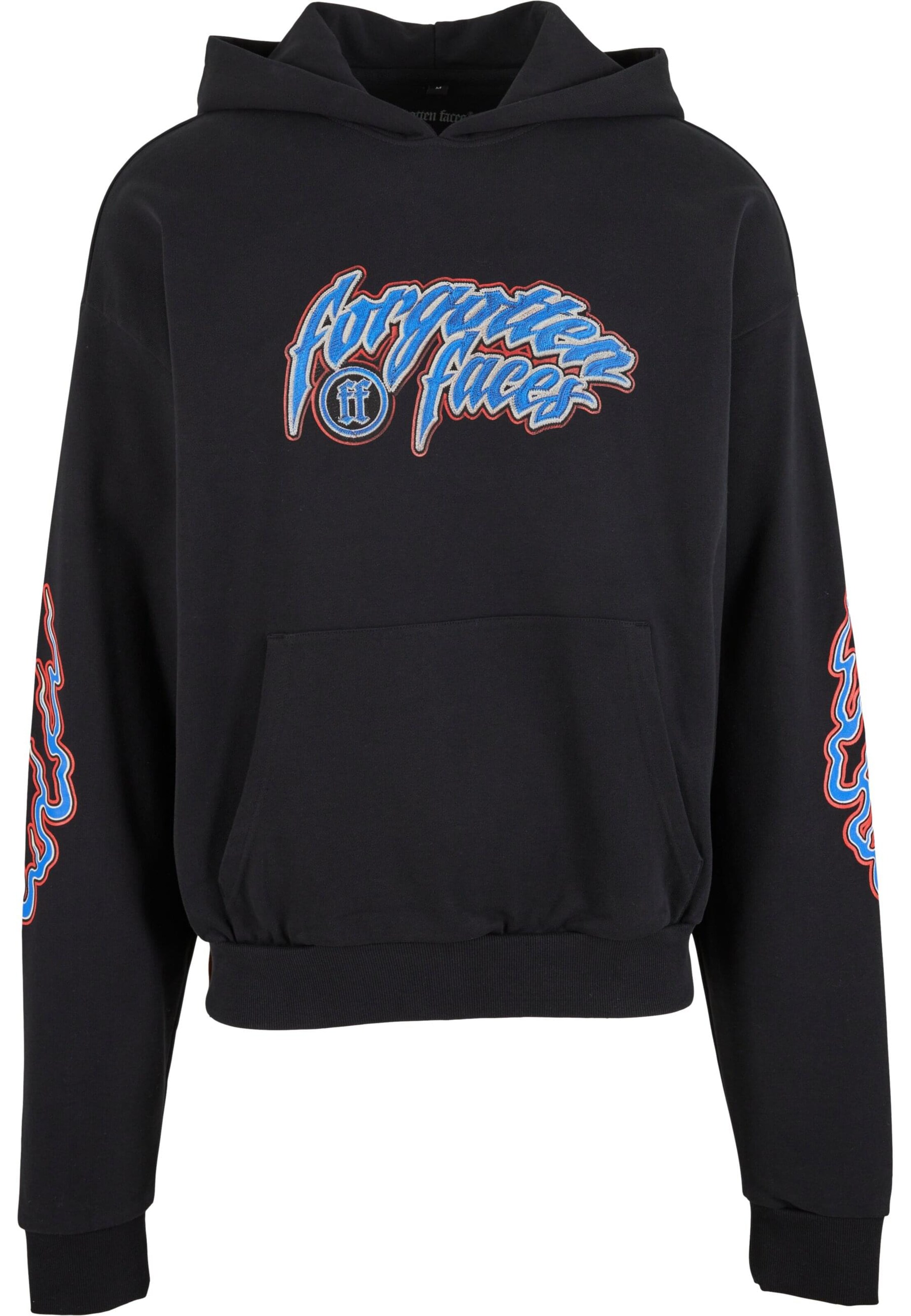 Forgotten Faces Sweatshirt in Schwarz: Vorderseite