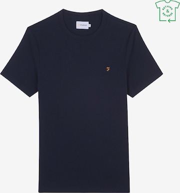 FARAH - Ajuste regular Camiseta 'Danny' en azul: frente