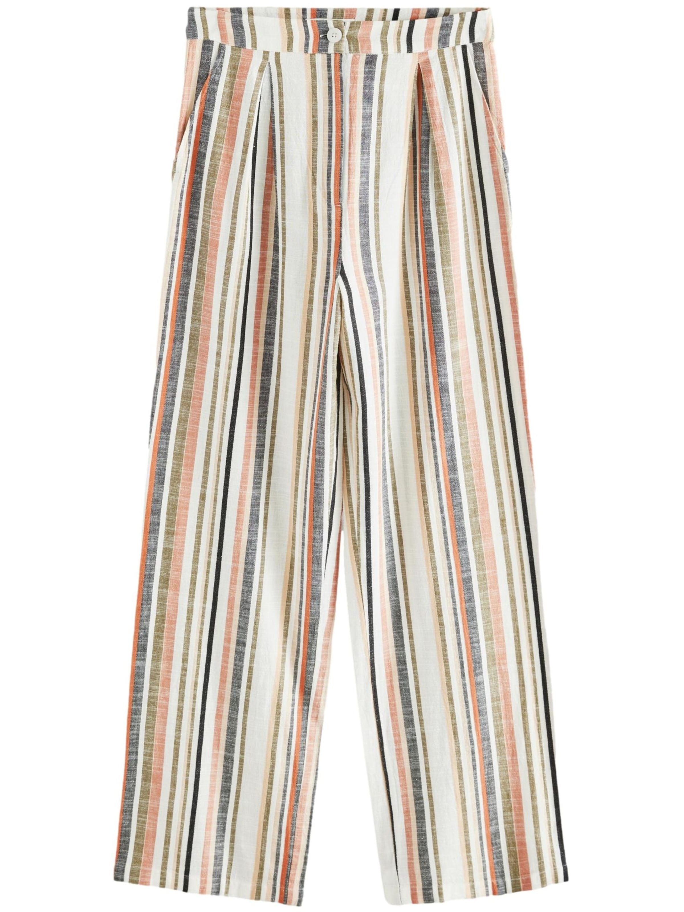 Loosefit Pantalon à pince Next en blanc : devant