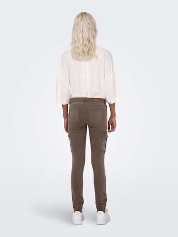 ONLY Slim fit Cargo Pants 'ONLMISSOURI' in Grey