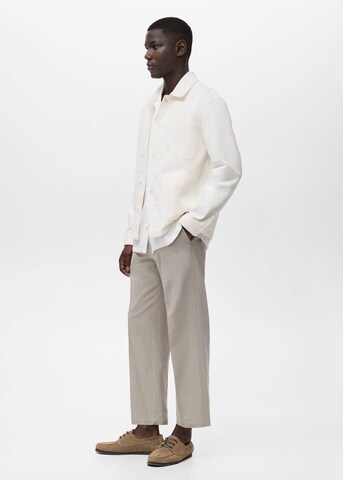 MANGO MAN Between-Season Jacket 'Lou' in White