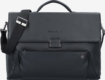 Borsa portadocumenti 'Pan' di Piquadro in nero: frontale