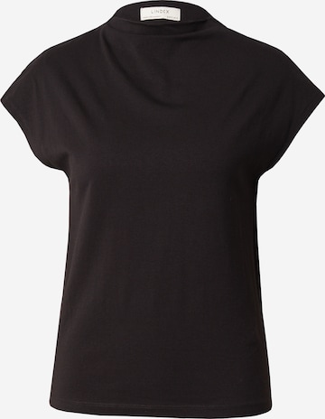 T-shirt 'Romy' Lindex en noir : devant