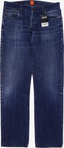 BOSS Orange Jeans in 34 in Blue: front