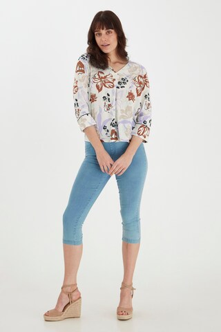 Fransa Blouse in Beige