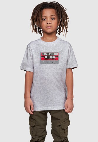 Maglietta 'Stranger Things - Cassette For Will' di ABSOLUTE CULT in grigio: frontale