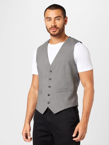 BURTON MENSWEAR LONDON Suit vest in Grey: front