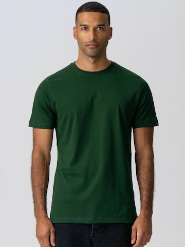 Chemise ' Organic Basic ' TEESHOPPEN en vert : devant