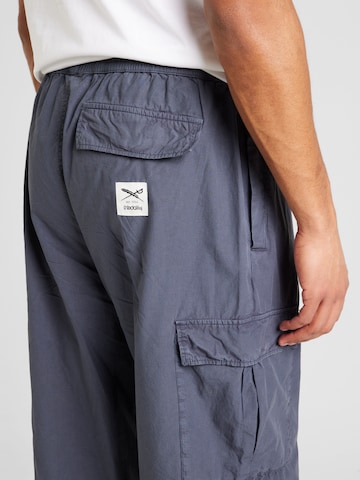 Effilé Pantalon cargo Iriedaily en bleu