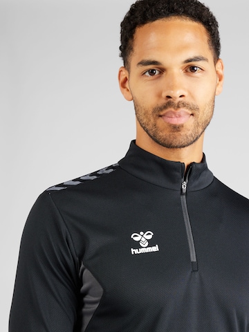 Hummel - Sweatshirt de desporto 'AUTHENTIC' em preto