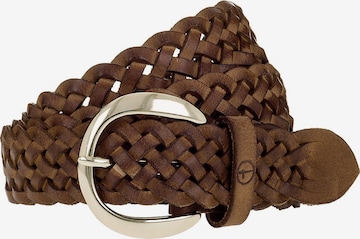 Ceinture 'Essential Classics' Tamaris en marron : devant