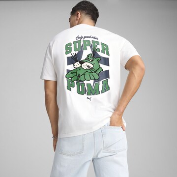 PUMA Shirt in White: front