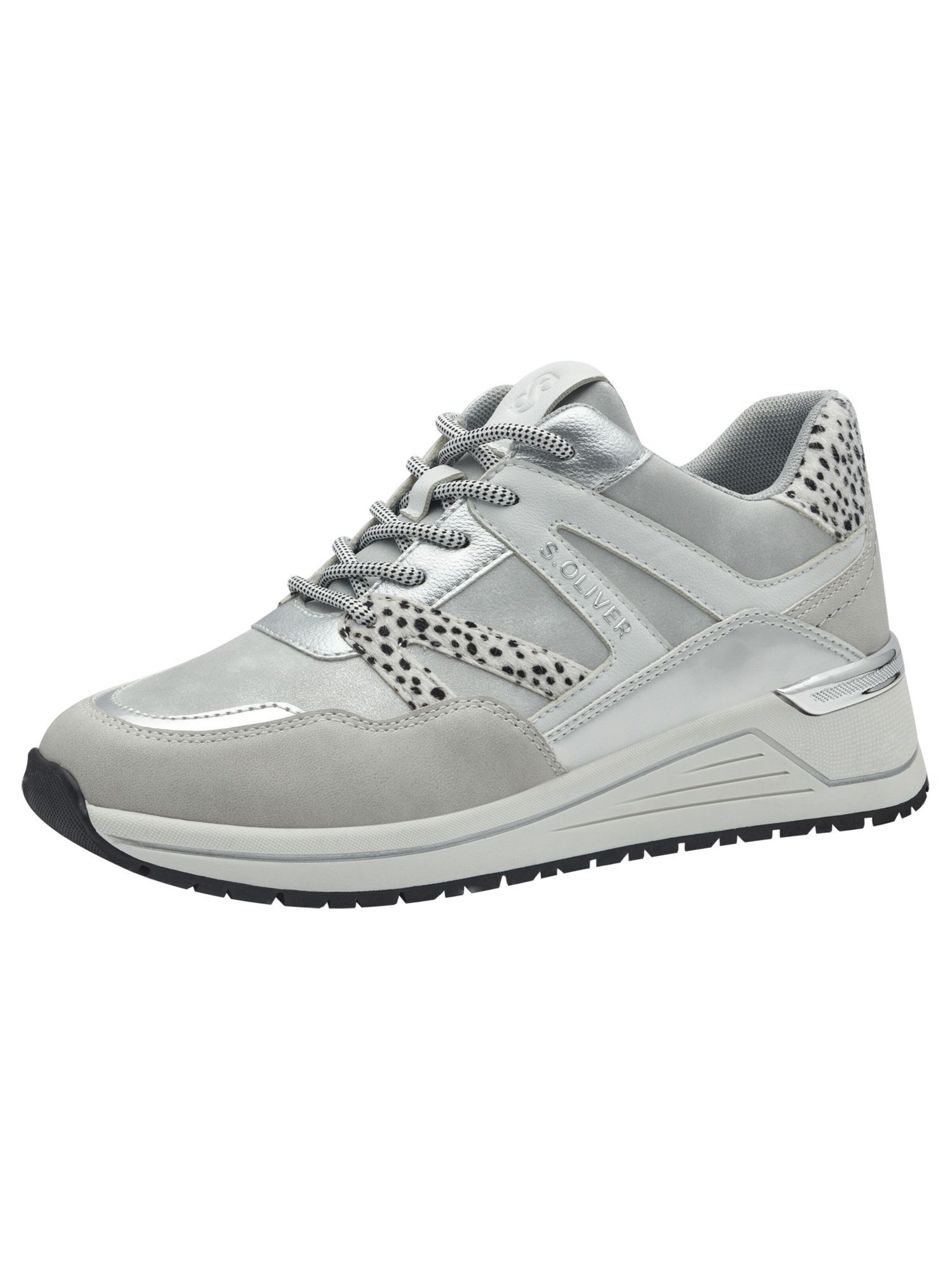 s.Oliver Sneaker in Grau: Vorderseite
