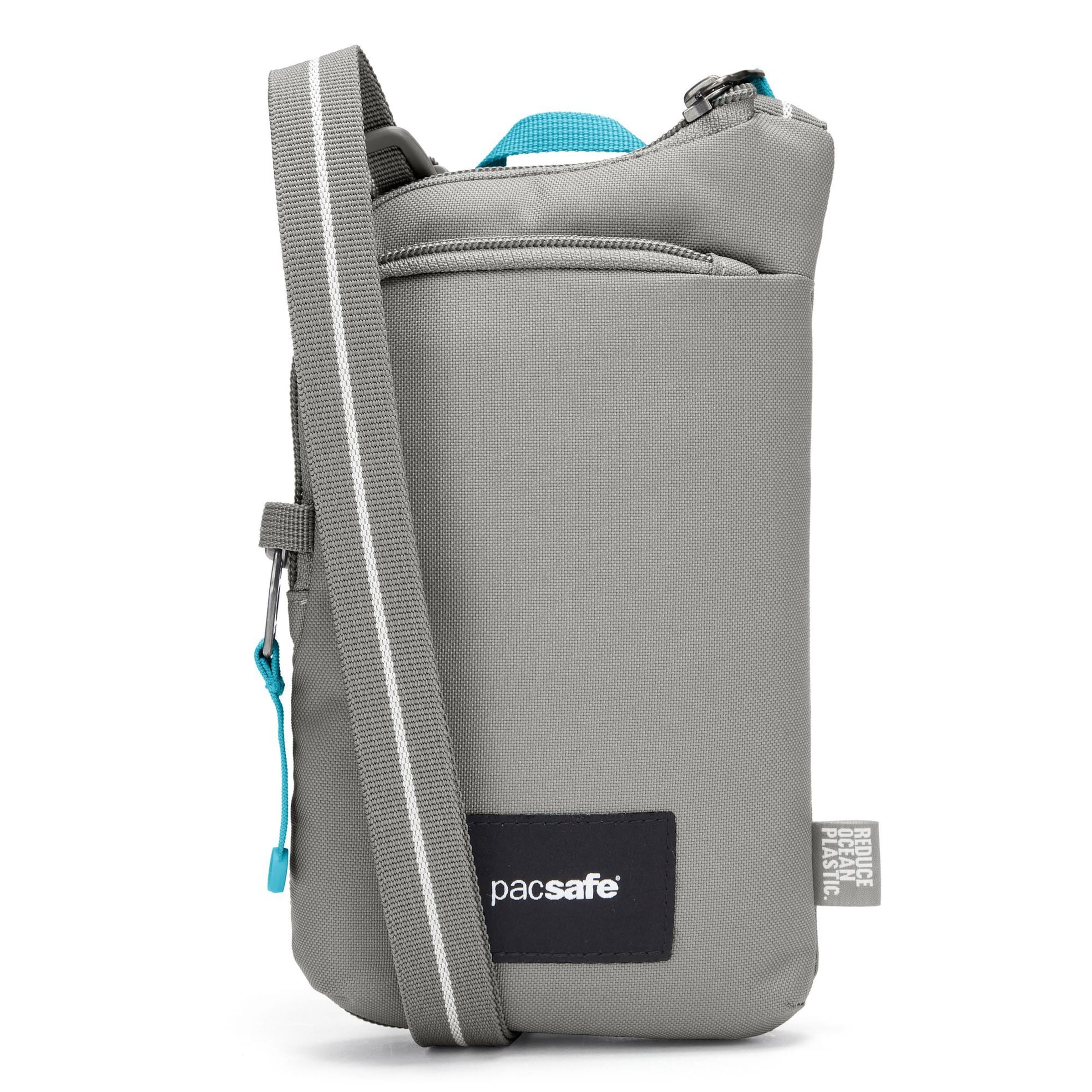 Sac à bandoulière 'GO ' Pacsafe en gris : devant
