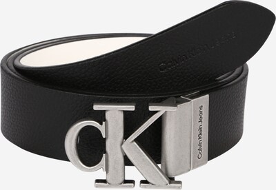 Calvin Klein Jeans Cintos em cinzento-prateado / preto, Vista do produto