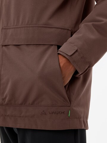 VAUDE Between-seasons parka 'Manukau' in Brown