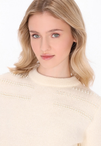 Pull-over MYMO en blanc