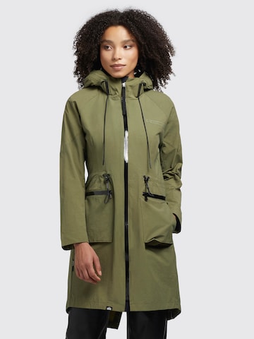 khujo Prehodna jakna | zelena barva: sprednja stran