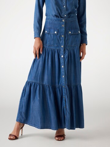 GUESS Rock in Blau: Vorderseite