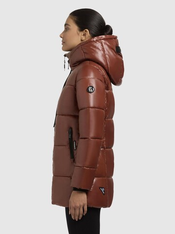 Manteau d’hiver ' Grana-YM ' khujo en marron