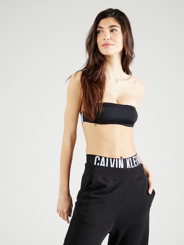 Bandeau Soutien-gorge Calvin Klein Underwear en noir