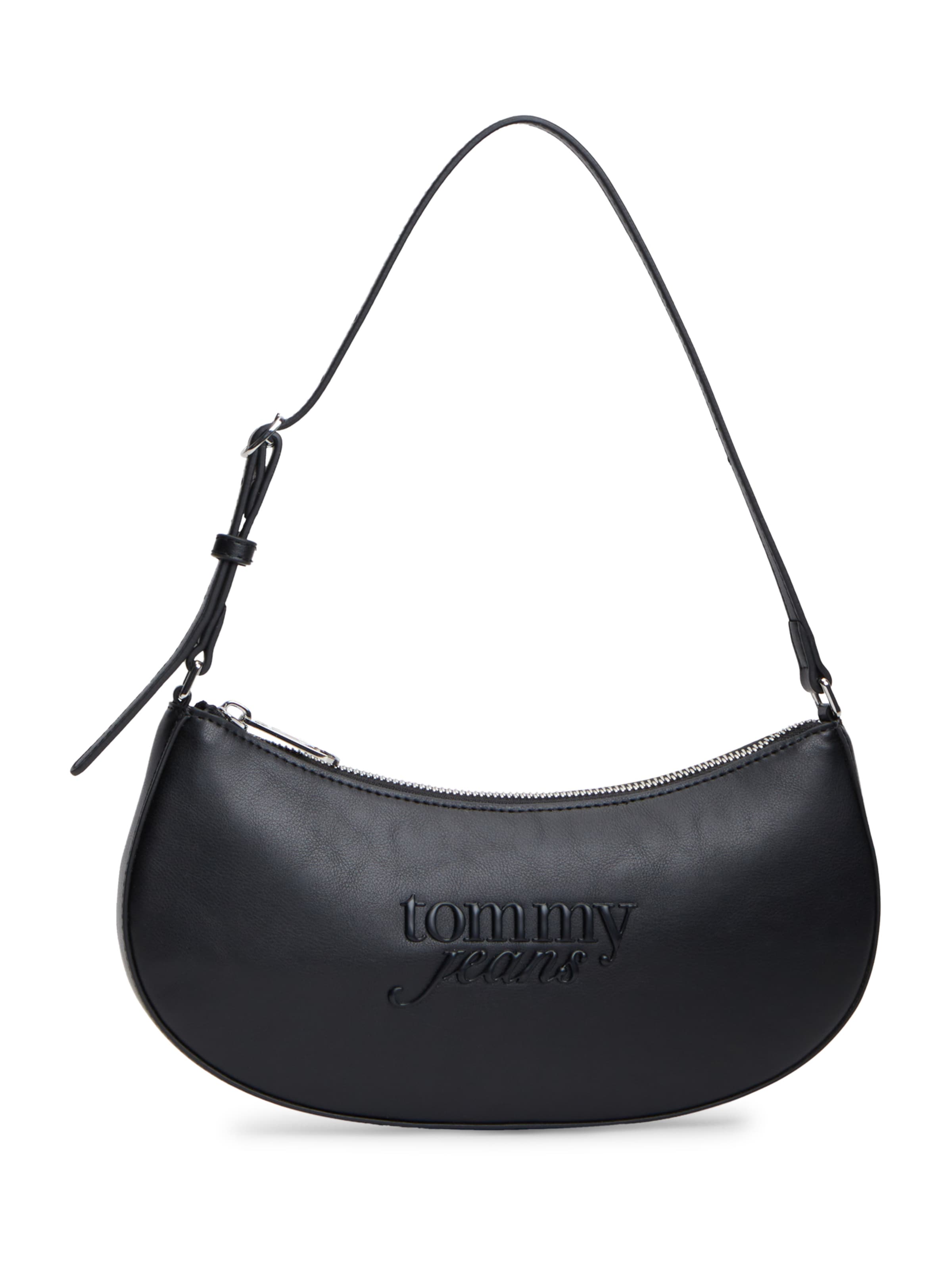 Tommy Jeans Olkalaukku 'MUST' värissä musta: etupuoli