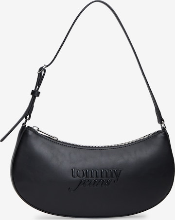 Tommy Jeans Torba za čez ramo 'MUST' | črna barva: sprednja stran