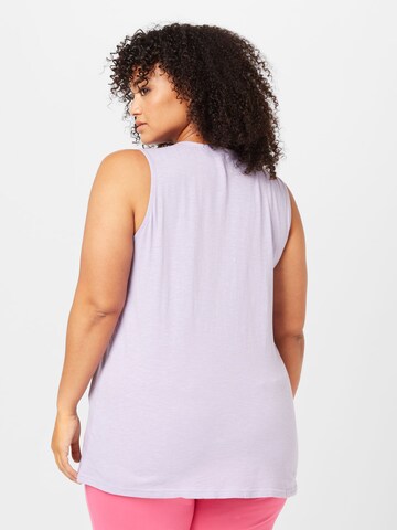 Zizzi Top 'CASI' in Purple