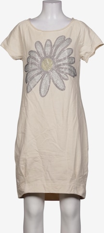 Funky Staff Kleid XS in Beige: Vorderseite