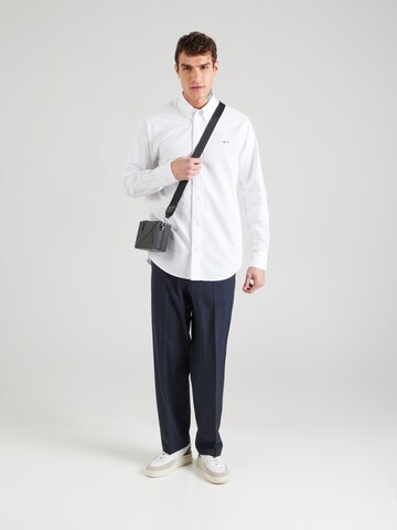 NN07 Regular fit Skjorta 'Colby' i vit
