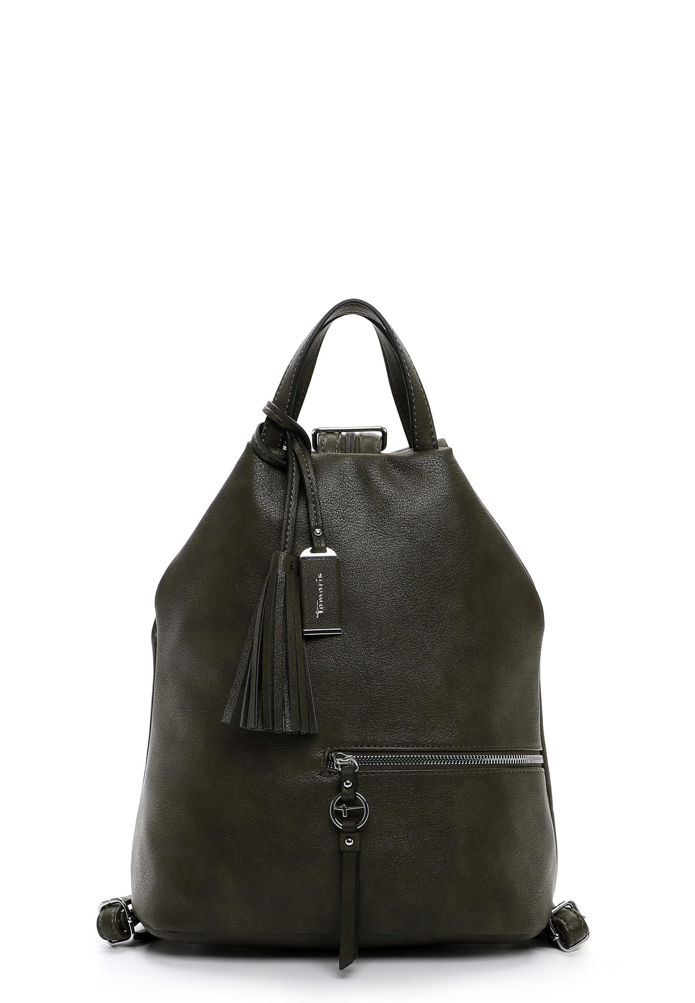 Zaino 'Nele' di Tamaris in verde: frontale