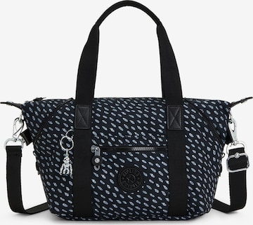 KIPLING - Mala de ombro em azul: frente