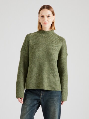 Abercrombie & Fitch Sweater in Green: front