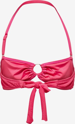 Fascia Top per bikini 'Alba' di ONLY in rosa