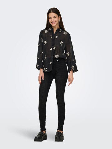 JDY Blouse 'JDYTHEO' in Black