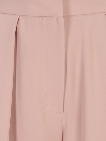 River Island Petite Wide leg Pleat-Front Pants in Pink