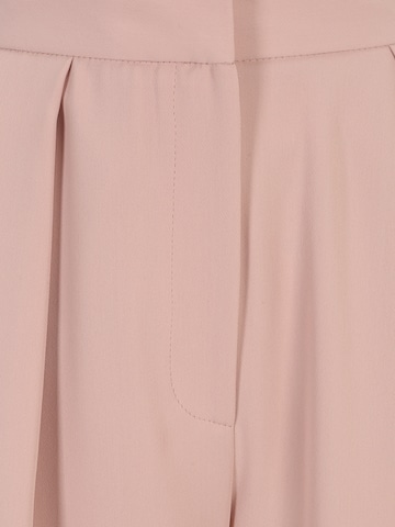 River Island Petite Wide Leg Bundfaltenhose in Pink