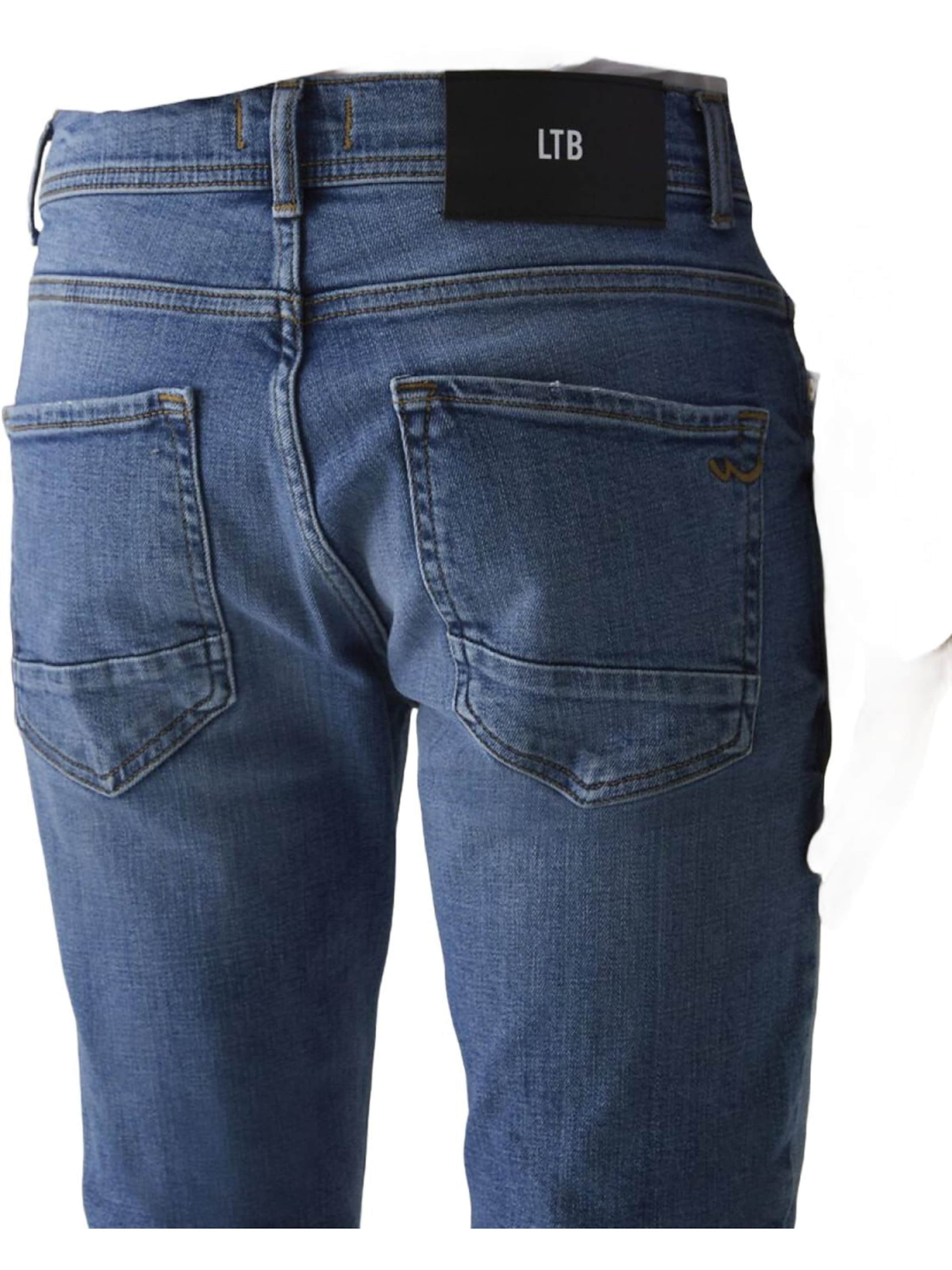 LTB Jeans - Skinny Vaquero 'LTB Jeans Jumy Skinny Leg Mid Waist Jeanshose' en verde