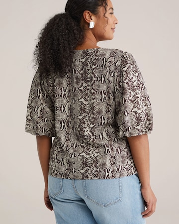 WE Fashion Blus i brun