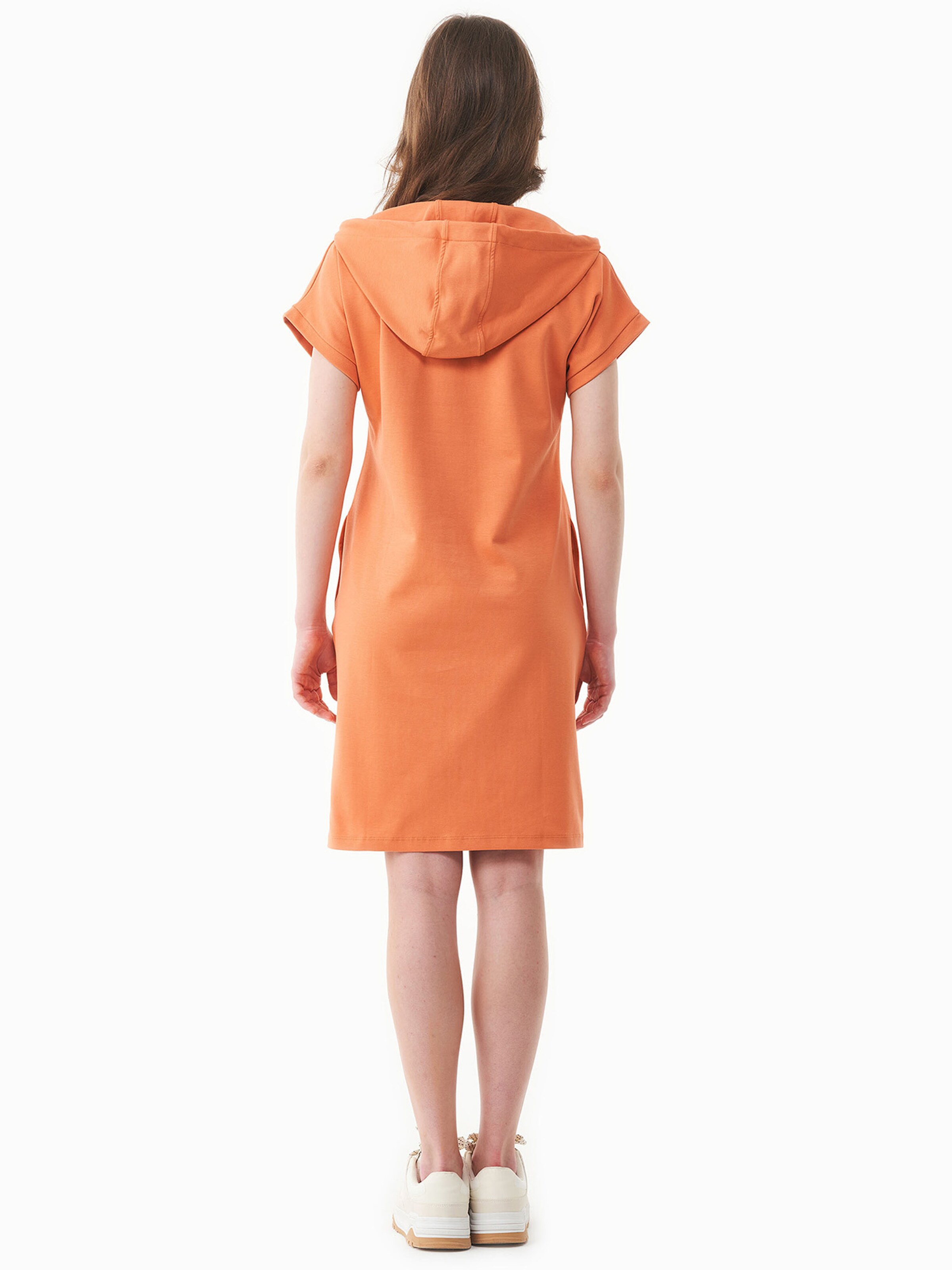 Organication Kleid in Orange