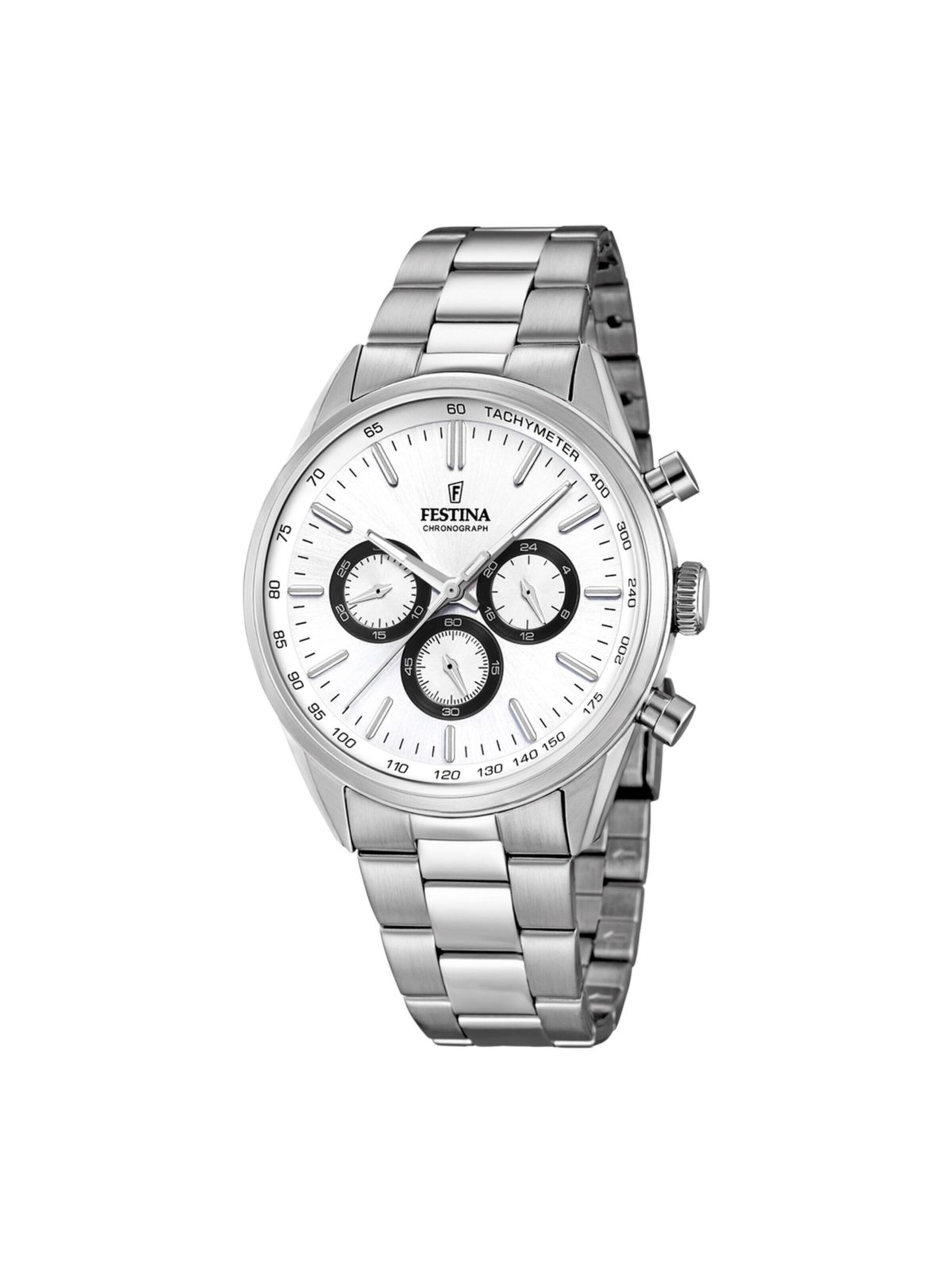 FESTINA Analoog horloge in Wit: voorkant