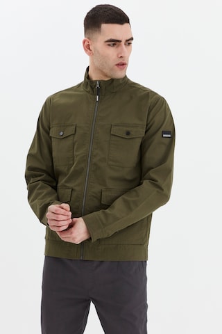 !Solid Between-Season Jacket 'MINGUS' in Green: front