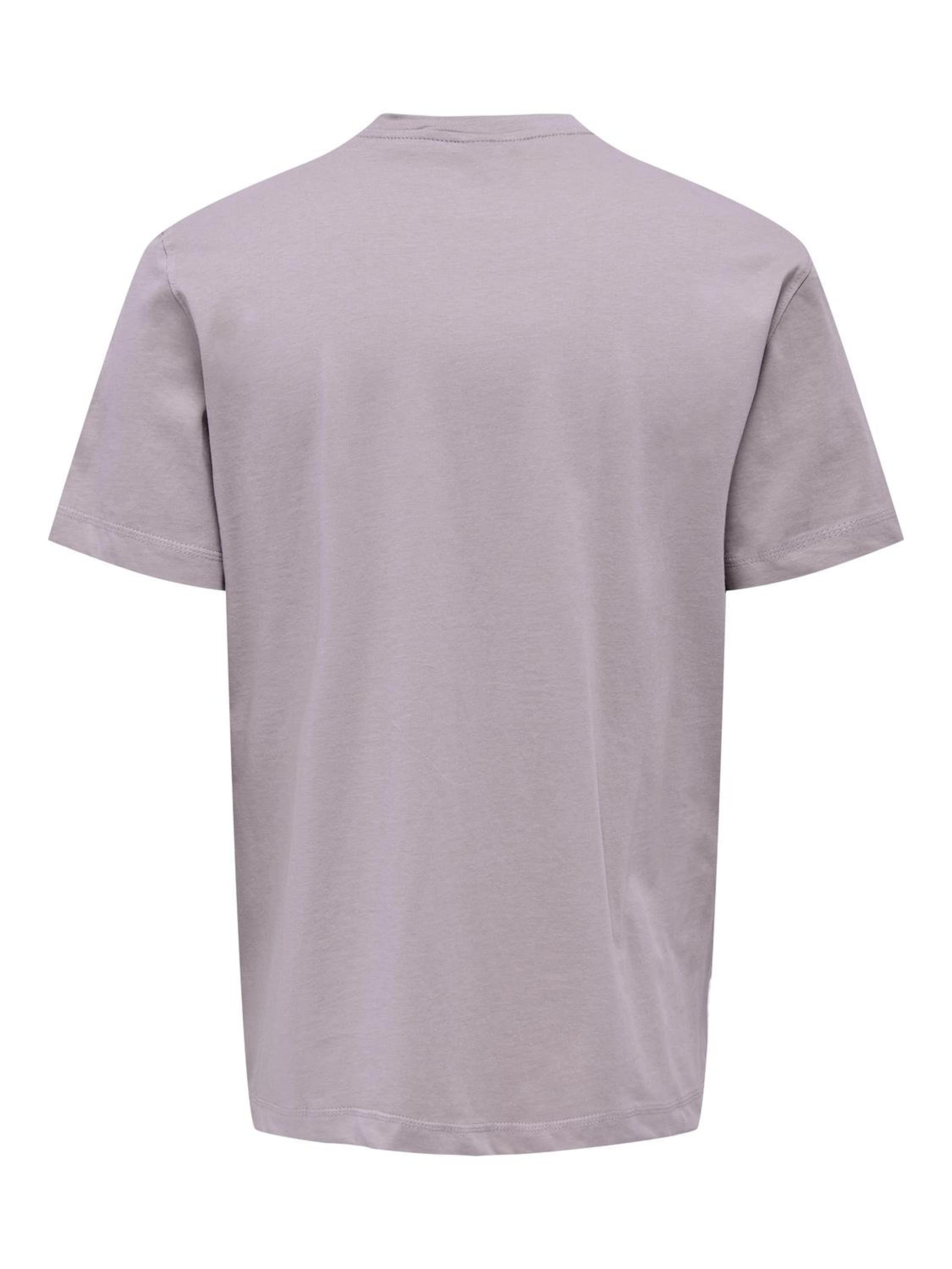 Only & Sons Футболка 'ONSMax' в Лиловый