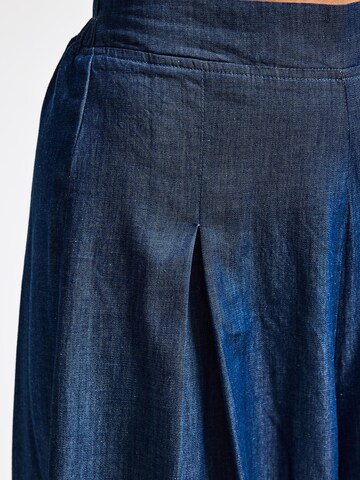 IT'S BASIC Wide leg Jeans 'WIDE MID RISE JEANS' in Blauw