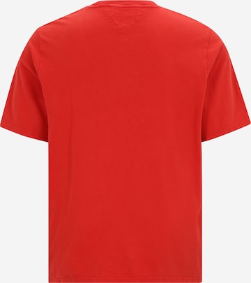 Tommy Jeans Plus T-Shirt in Rot