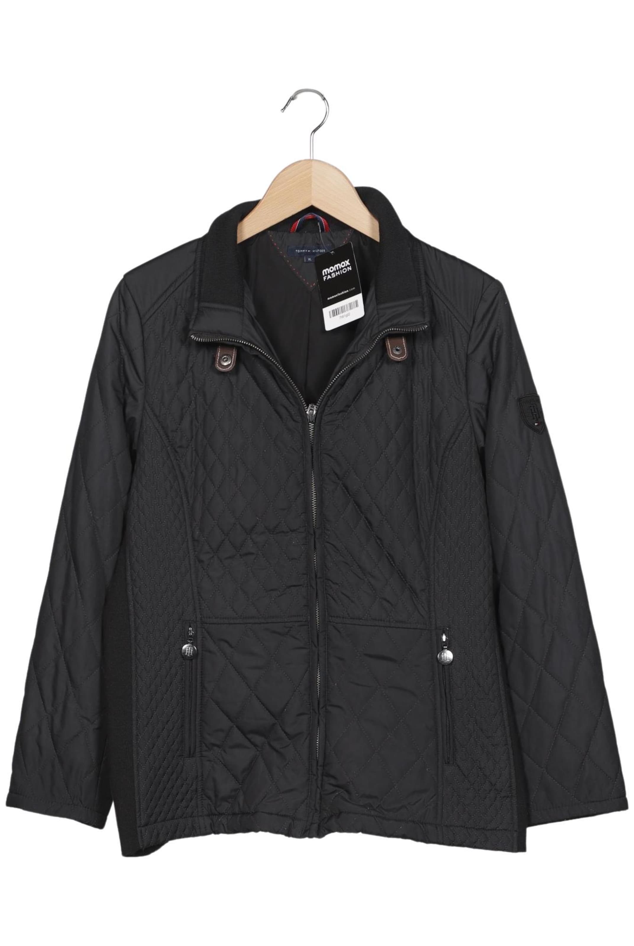 TOMMY HILFIGER Jacke XL in Schwarz: Vorderseite