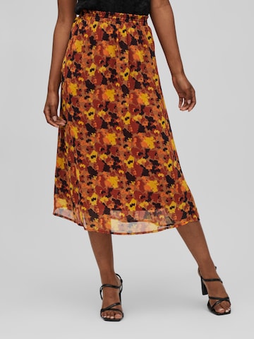 VILA Skirt 'FALIA' in Brown: front